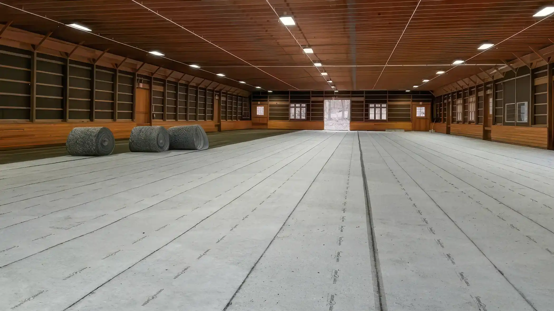 EBUS underlayment cushion mats.
