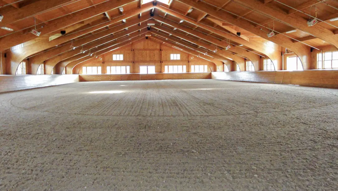 Indoor riding arena